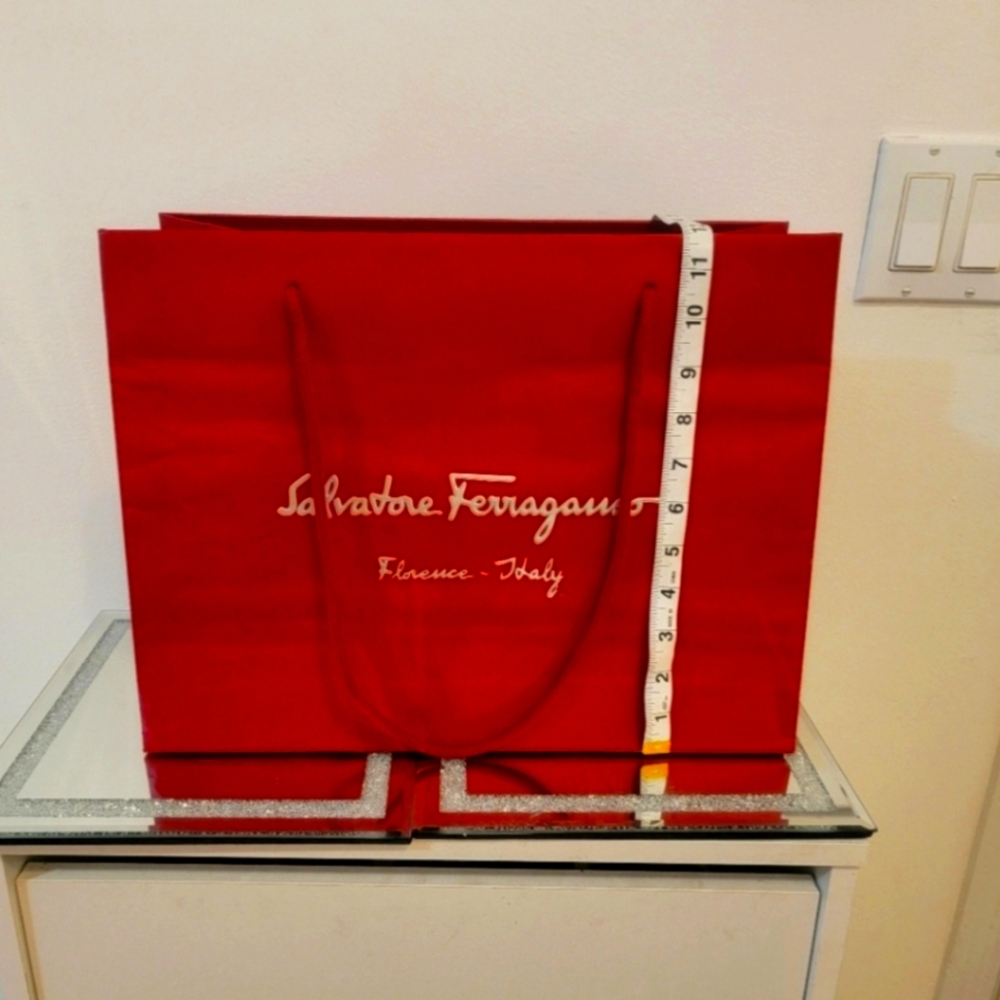 Salvatore ferragamo shopping bag